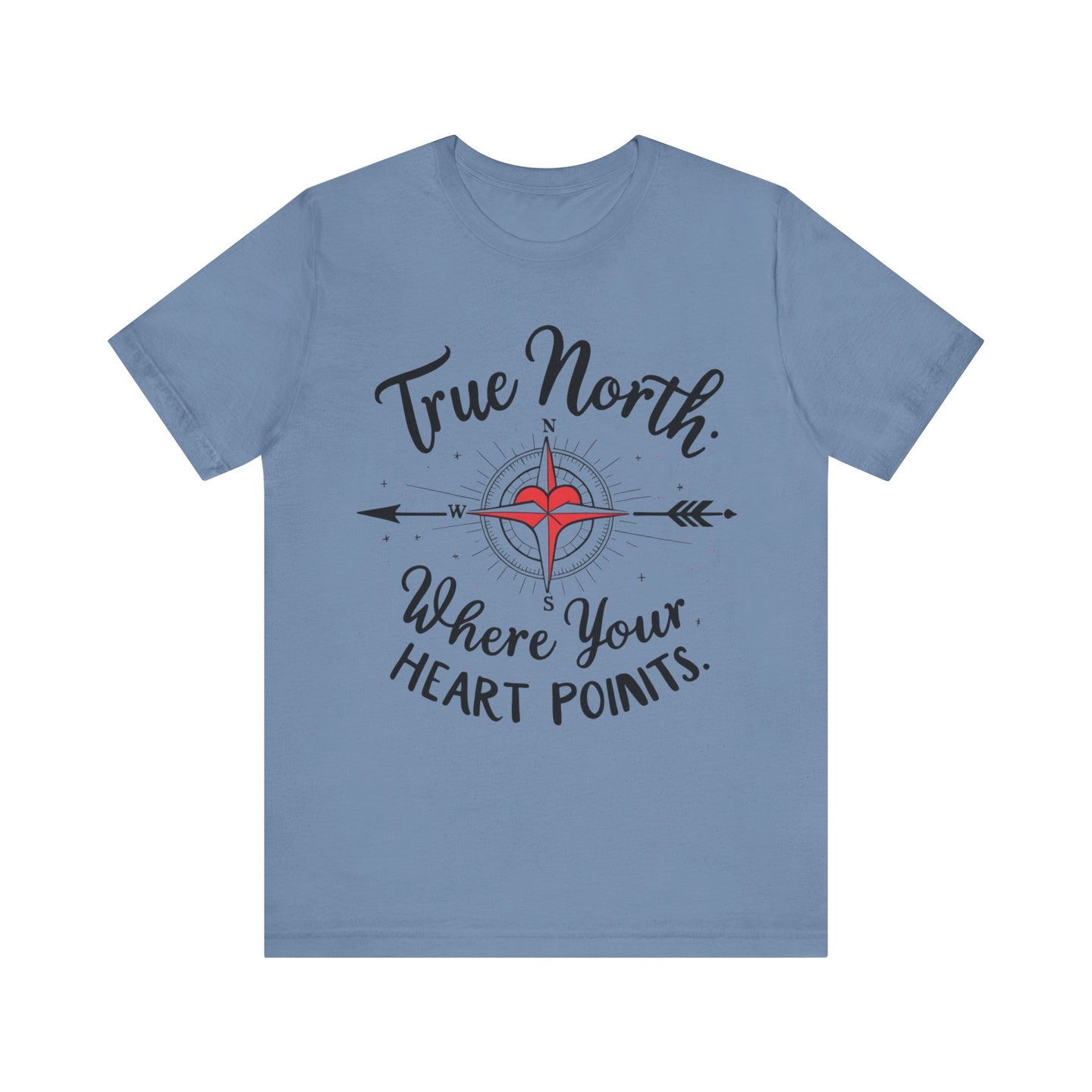 True North , Elegant Compass Tee